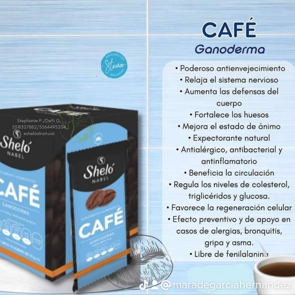 Cafe Ganoderma shelo NABEL USA - Picture 1 of 1